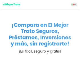 'mejortrato.com.mx' screenshot