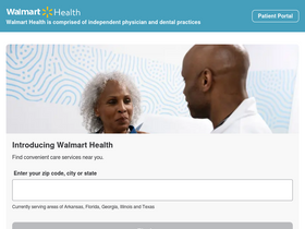 'walmarthealth.com' screenshot