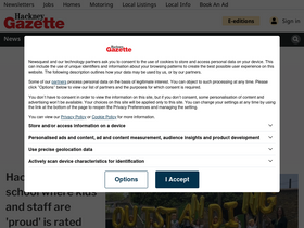 'hackneygazette.co.uk' screenshot