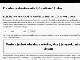 'vaprio.sk' screenshot