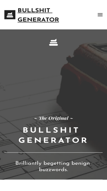 bullshitgenerator.com