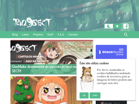 'taosect.com' screenshot