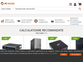 'pchouse.ro' screenshot