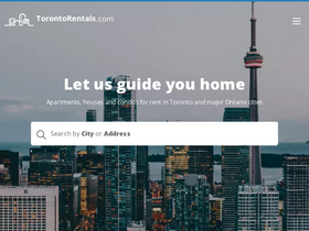 'torontorentals.com' screenshot