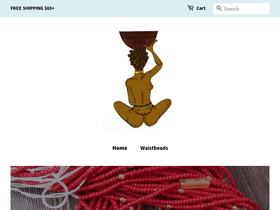 waistlossbeads.com homepage screenshot