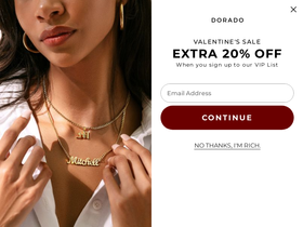 DORADO homepage screenshot