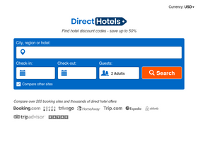 'directhotels.com' screenshot