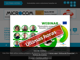 'aguasresiduales.info' screenshot