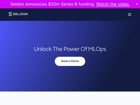 'seldon.io' screenshot
