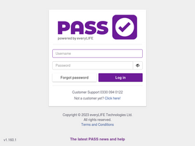 'passgenius.com' screenshot