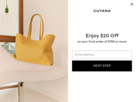 'cuyana.com' screenshot