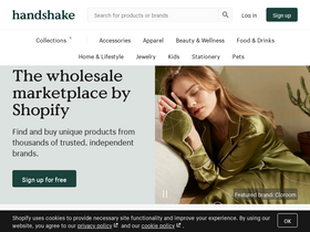 'handshake.com' screenshot