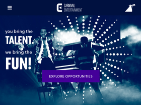 'carnivalentertainment.com' screenshot