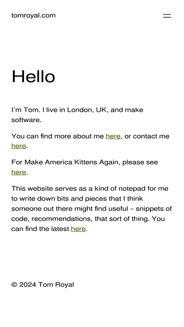 tomroyal.com