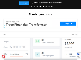 'therichpost.com' screenshot