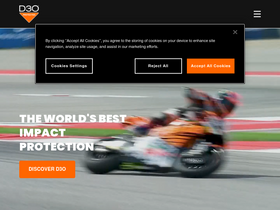 'd3o.com' screenshot