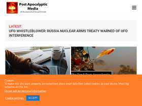 'postapocalypticmedia.com' screenshot