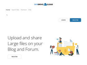 'devdrive.cloud' screenshot