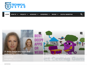 'technicalustad.com' screenshot