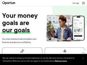 'account.oportun.com' screenshot