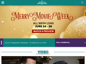 'hallmarkmoviesandmysteries.com' screenshot