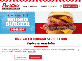 'portillos.com' screenshot