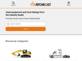 'ritchielist.com' screenshot