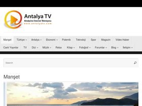'antalyatv.com' screenshot