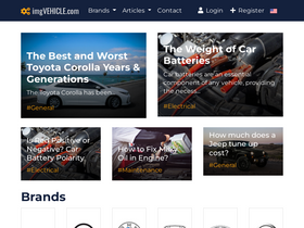 'imgvehicle.com' screenshot