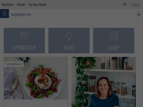 'madbanditten.dk' screenshot