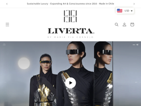 livertawear.com homepage screenshot