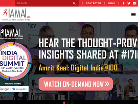 'iamai.in' screenshot