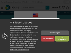 '3djake.ch' screenshot