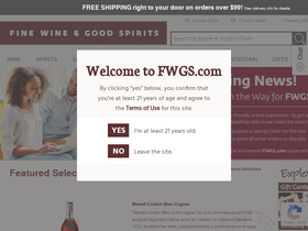 'finewineandgoodspirits.com' screenshot