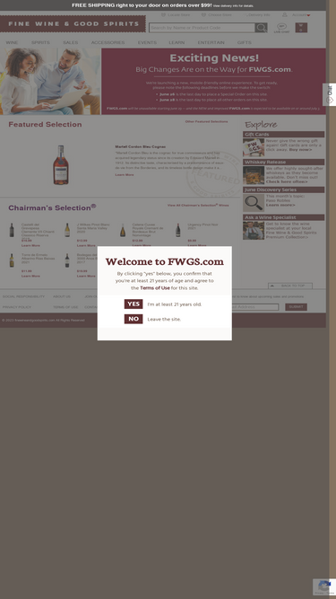 finewineandgoodspirits.com