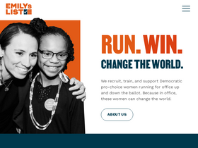 'emilyslist.org' screenshot