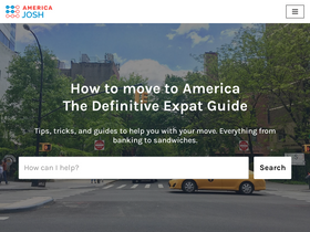'americajosh.com' screenshot