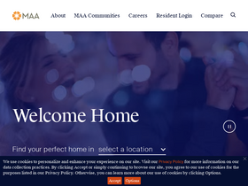 'maac.com' screenshot