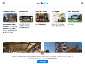 'archello.com' screenshot