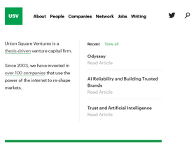 'usv.com' screenshot