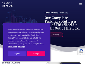 'spacegenius.com' screenshot