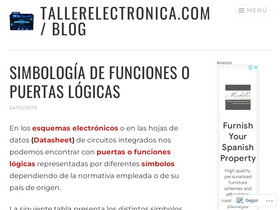 'tallerelectronica.com' screenshot