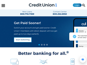 'creditunion1.org' screenshot