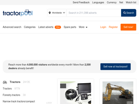 'tractorpool.com' screenshot
