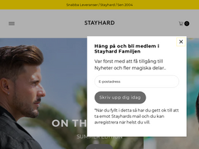 'stayhard.com' screenshot