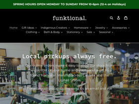 funktional.ca homepage screenshot