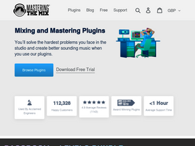 'masteringthemix.com' screenshot