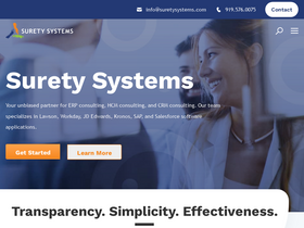 'suretysystems.com' screenshot
