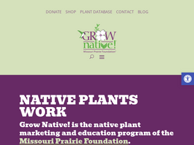 'grownative.org' screenshot