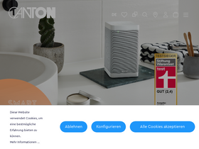 'canton.de' screenshot